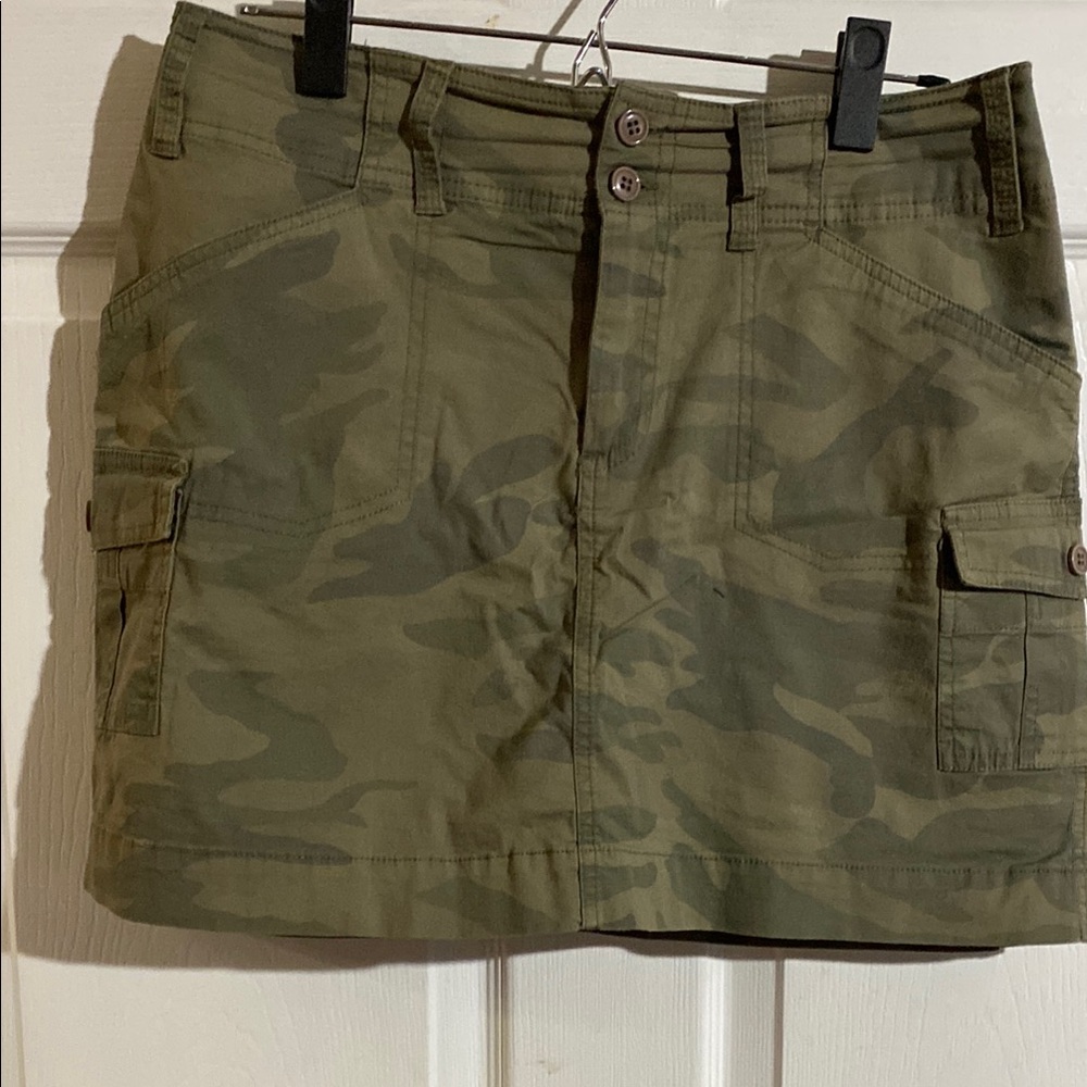 Camo Green Women's Skort